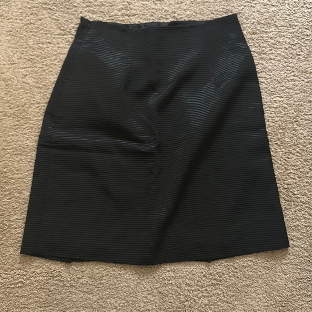 Black pencil skirt